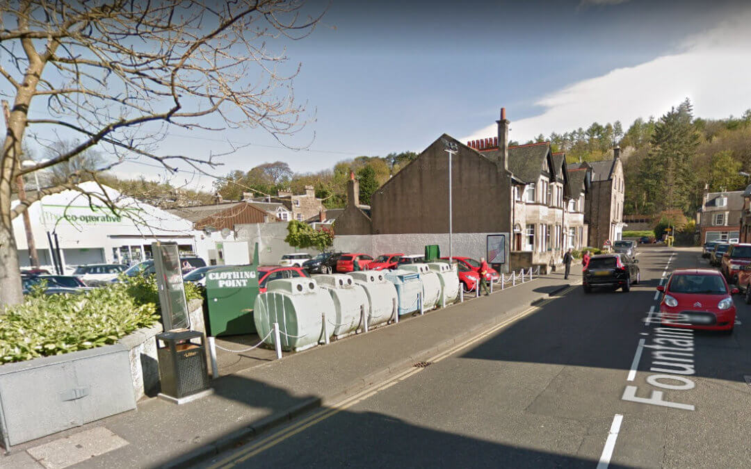 Stirling Council Notice – Fountain Road Recycling Bins Removal