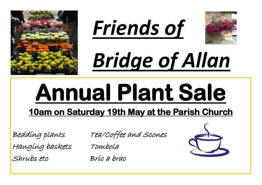 Friends of Bridge of Allan Plant Sale