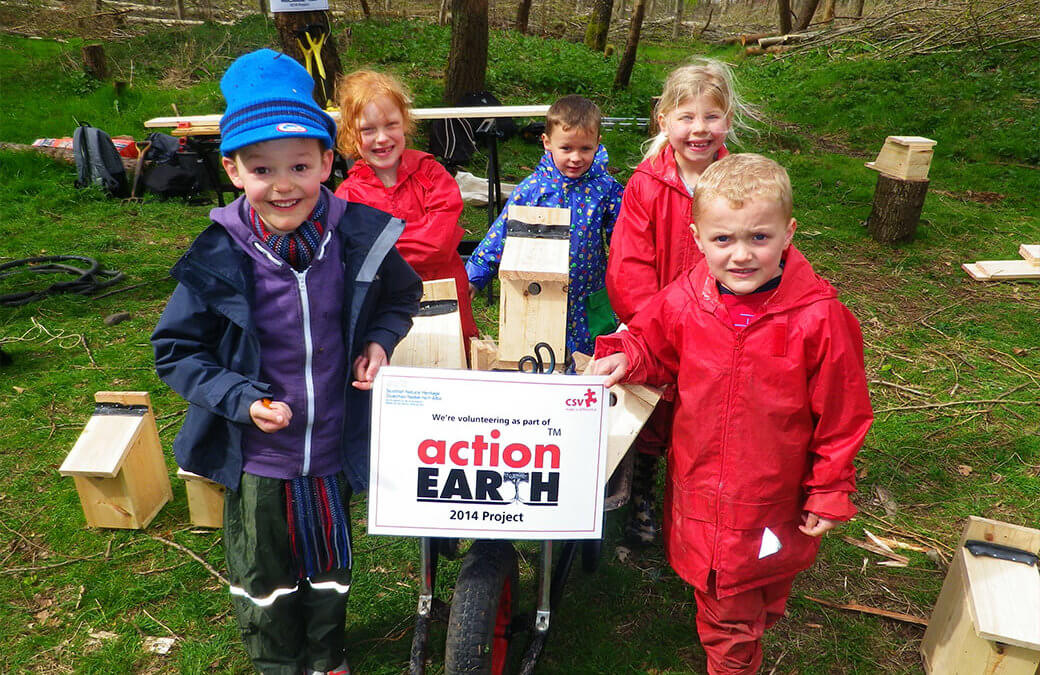 Volunteering Matters Action Earth grants now available!