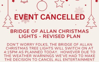 Christmas Light Switch On Today – Change of plans